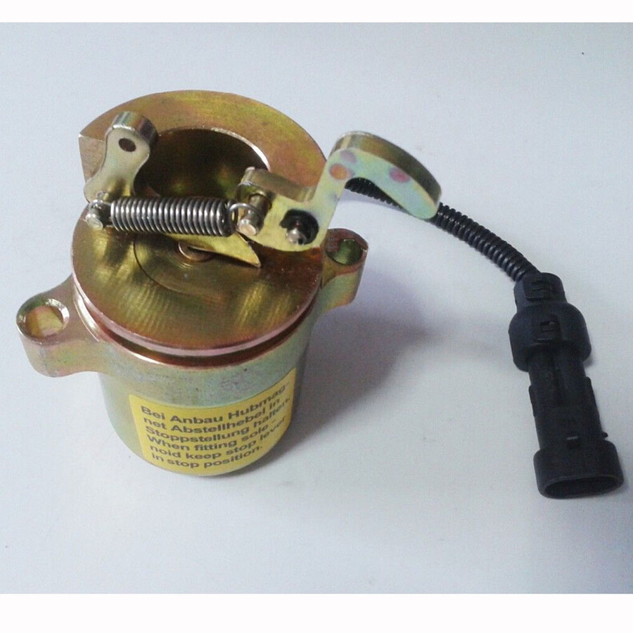 Kompatibel mit Deutz 1011 2011 Motor 24V Stopp Solenoid 0428-7584 04287584 0428 7584 112