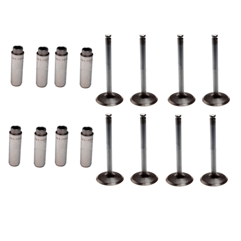 Geeignet für Lister Petter LPW LPW2 LPW3 LPW4 - 1 Set Inlet Ventil 751-40550 Auspuffventil 751-40530 Ventilführung 75140550 75140530 LPWS LPWS2 LPWS3 LPWS4 LPWT LPA DN2M LPW2 DN3M LPW3 DN4M LPW4