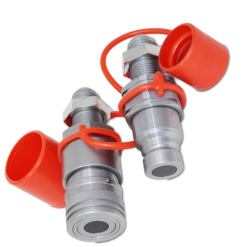 Kompatibel mit GEHL 4635 4640 4835 4840 5240 5640 6640 - #10 JIC Gewinde 1/2" Flat Face Hydraulik Quick Connect Kupplung 4635, 4640, 4835, 4840, 5240, 5635, 5640, 6635, 6640, 7600, 7610, 7800, 7810