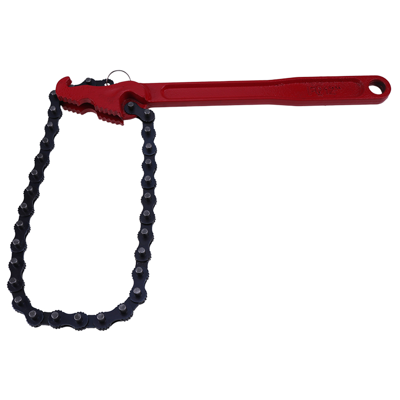 Perfekt für 1,5" bis 6" Durchmesser einstellbares ?l Kraftstofffilter Kettenschlüssel Rohrbefestigungen Werkzeuge Spanner - 12 Zoll schwere Duty Reversible Kettenschlüssel