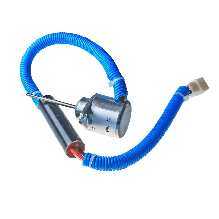Gebaut nach Kubota D722 D782 D902 - 12V Shutoff Solenoid Ventil 1G820-60022 1G820-60012 1G820-60020 1G820-60010 1G82060022 1G82060010 1G8206012 1G82060020 K008-5, KX018-4, KX41-3, SCL1000, U15, U17