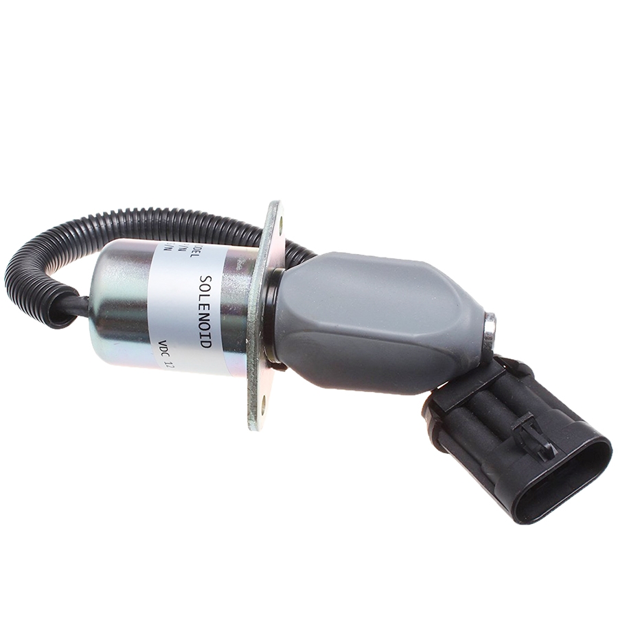 Optimiert für Bobcat 231 743 - 12V Diesel Shutoff Solenoid Ventil 6667993 231-743