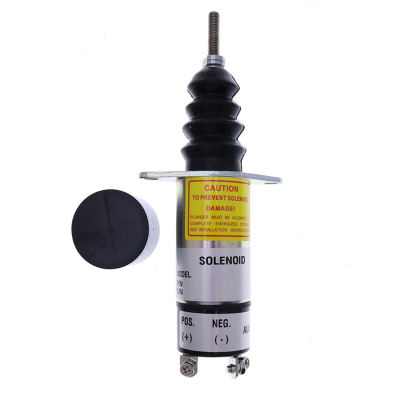 Perfekt für Woodward 1502 Serie - 12V Kraftstoffabschaltung Solenoid Ventil 1504-12D2U1B1S1A SL-10616 150412D2U1B1S1A SL10616