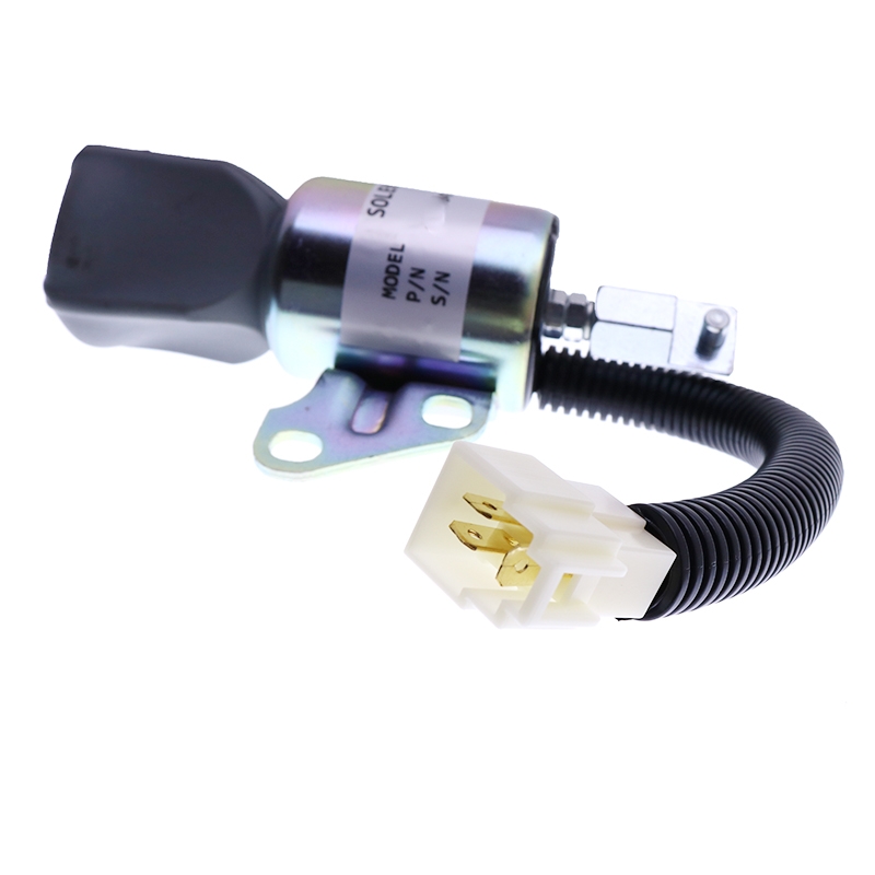Hergestellt für Bobcat Bagger 418 E08 E10 E17 E19 E20 - 12V Fuel Shutoff Solenoid 7000782 418,E08,E10,E17,E19,E20