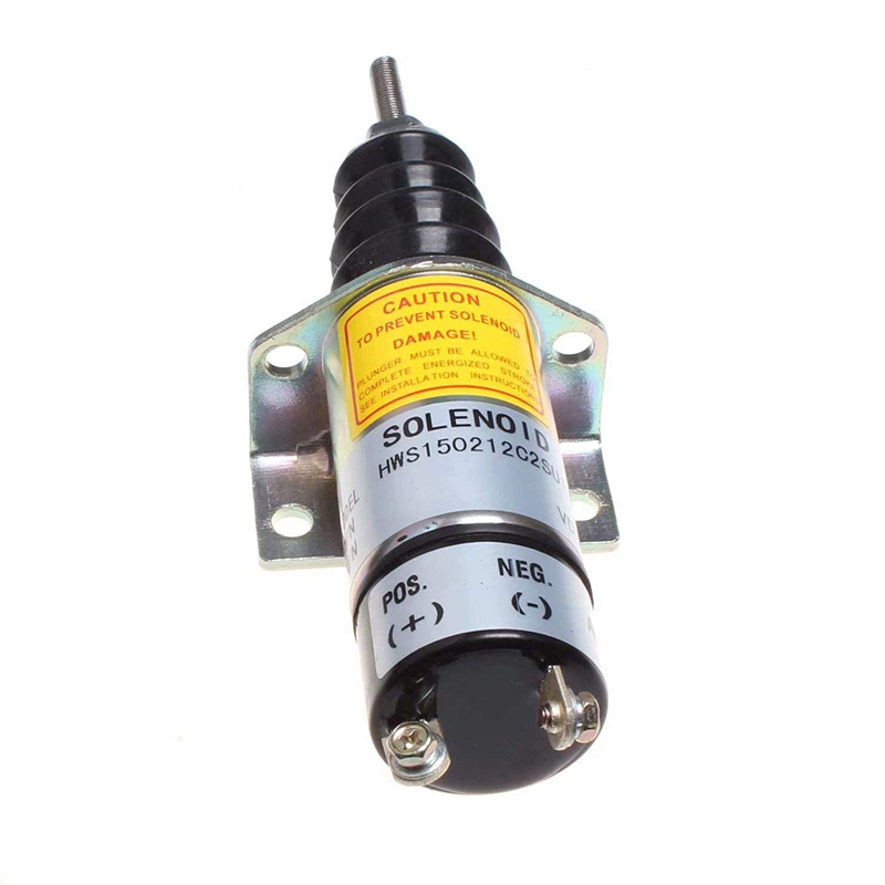 Perfekt für Woodward - 12V Fuel Solenoid 1502-12C2U1B2 103007AA 1500-2078 1556090 15002078 150212C2U1B2