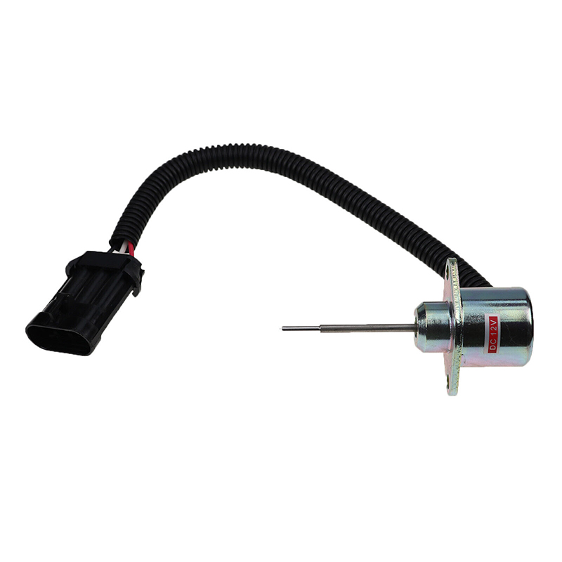 Konzipiert für Woodward Kubota Motor V2203 - 12V Kraftstoffstopp Solenoid 1503ES-12A5SUC9S SA-4295-T 1E152-60011 1503ES12A5SUC9S 1E15260011 SA4298T