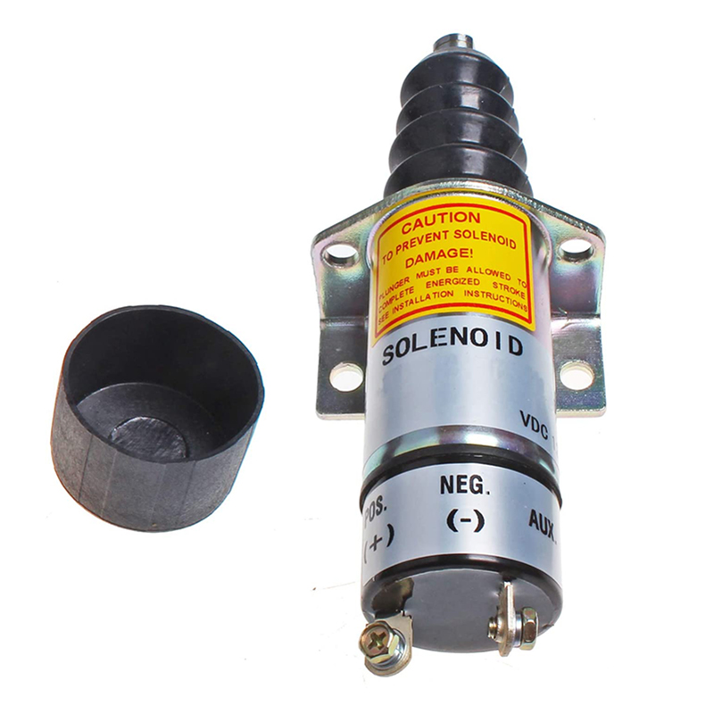 Optimiert für Woodward Cummins Motor 6CTA 8.3L - 12V Abschaltung Solenoid Ventil 1500-2047 1502-12C6U1B2S1 15002047 150212C6U1B2S1