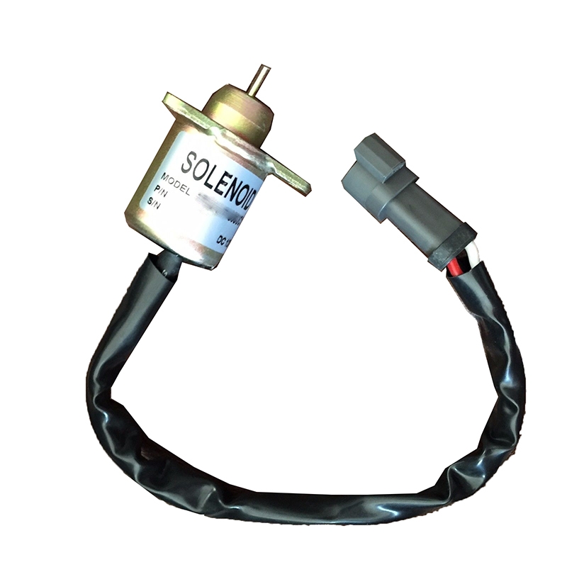 Perfekter Ersatz für Yanmar 3TNE72 3TNV72 4TNE84 4TNE88 Motor - 12V Shut Off Stop Solenoid YM 11923-77932 YM11923-779932 YM1192377932