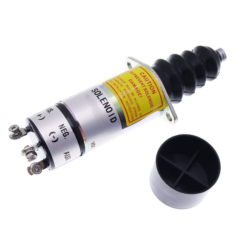 Geeignet für Woodward - 12V Stopp Solenoid 1500-2011 1502-12D6U1B2S1A 150212D6U1B2S1A