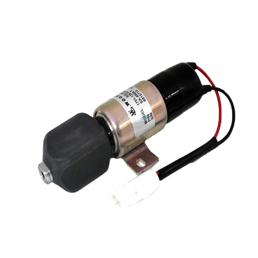 Passend für Woodward - 12V Stopp Solenoid 1751-12E7U1B1 SA-4966-T 175112E7U1B1 SA4966T