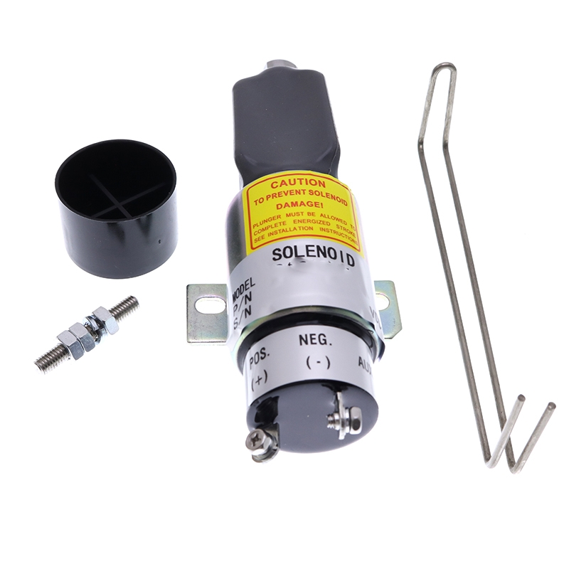 Hergestellt für Woodward - 12V Stopp Solenoid 1751-12E7U1B1 SA-4966-T 175112E7U1B1 SA4966T 1700-2507 1751-12E7U1B1S1