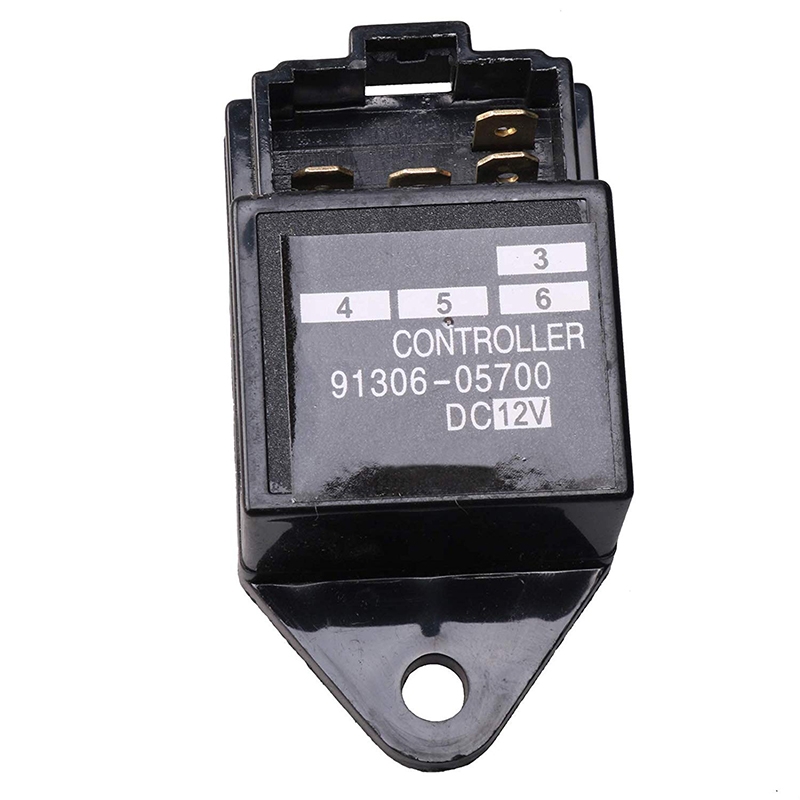 Für Mitsubishi K3A K3B K3C K3D Motor ausgelegt - 12V Timer Relay KQ1-DC12V 91306-05700 5650-043-1762-0 KQ1DC12V 9130605700 565004317620
