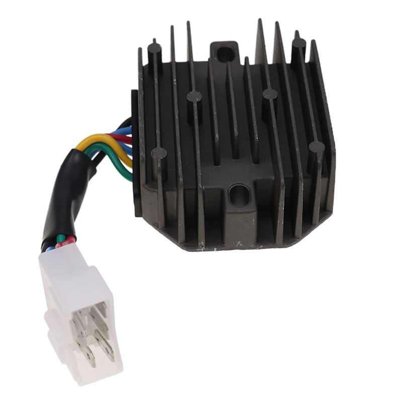 Kompatibel mit Kubota Traktor M9000 M9540 M95 M96 M9960 MX4700 MX5000 MX5100 - 12V 6 Wire Voltage Rectifier Regulator 15531-64601 1553164601 M100, M105, M108, M108, M110, M120, M120, M126, M128, M135, M4030, M4900, M5030, M5040, M5091, M5111, M5140, M5700