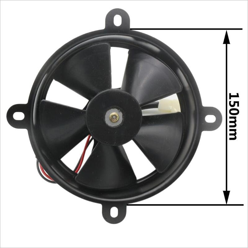 Kompatibel mit 150CC 250CC ATV - 12V 6' Kühlventilator