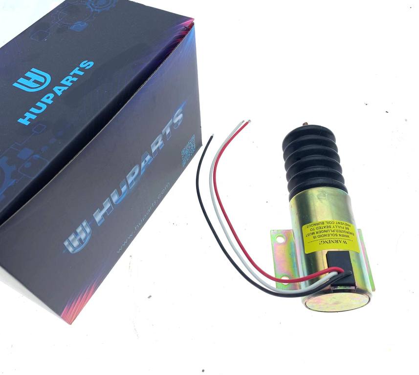 Optimiert für Genie S-60 S-65 S-80 S-85 Z-62/40 Z-80/60 Deutz BF4L-2011 TD2011-L04i Motor - 12V Throttle Solenoid 121615 121615GT 121615-M 121615M S-60,S-65,S-80,S-85,Z-62/40,Z-80/60