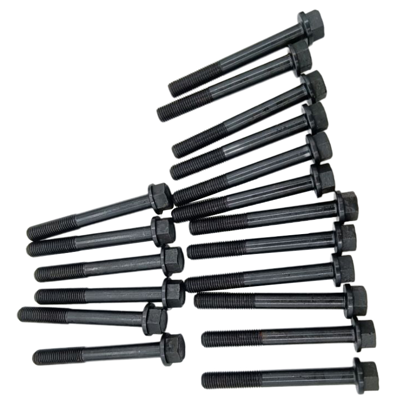 Perfekter Ersatz für Kubota-Motor D1005 D1105 D1305 DF1005 - 14Pcs Zylinderkopf Bolt 16241-03450 1624103450 16241-0345 16241-43453 16243453 B1700HSE, B2100D, B2100HSD, B2320HSD, B2410HSD, B2410HSDB, B2601HSD, B2630HSD, B3000HSDCC, B3030HSDC, B3150HD, B315
