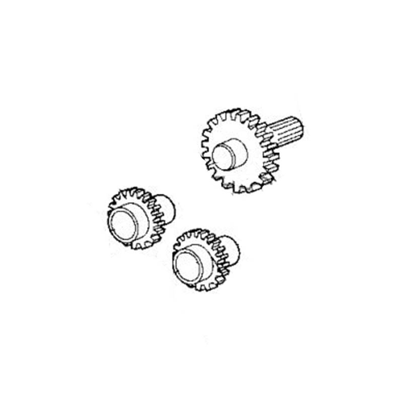 Perfekter Ersatz für Dynapac CC422 CC522 CC622 Road Roller - 1 Set Gear 937731 937732 937730 4700937731 CC422, CC522, CC622