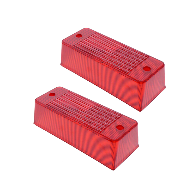 Optimiert für Bobcat Loader 553 751 753 763 763 863 873 883 T630 T650 T740 T750 T770 T870 - 2 Stück Red Tail Light Lens 6672276 A220, A300, A770, 553, 753, 763, 773, 863, 873, 883, 963, S130, S150, S160, S185, S205, S220, S250, S300, S330, S450, S510, S53