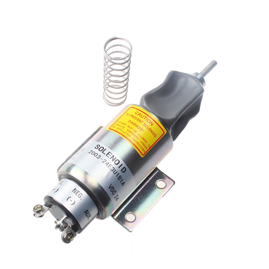 Optimiert für Woodward SA-3329-24 - 24V Kraftstoff Flameout Solenoid Ventil 2003-24E3U1B1A