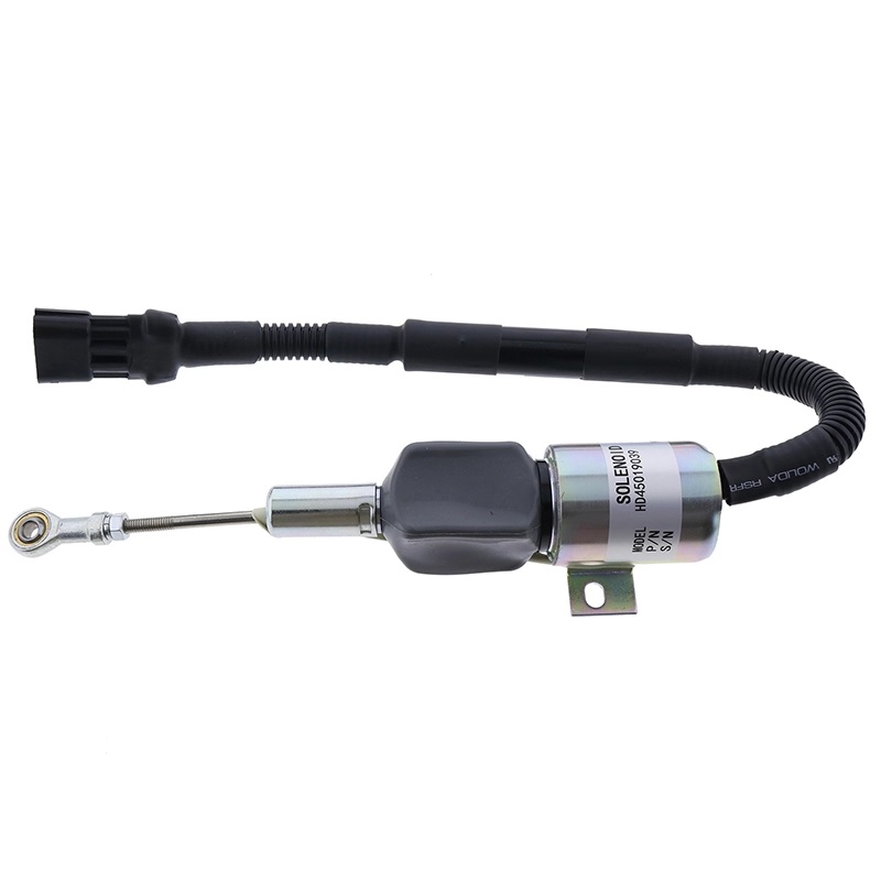 Entwickelt für CASE Radbagger WX170 WX200 - 24V Stopp Solenoid 504017345 ES1751E-24V ES1751E24V WX170,WX200