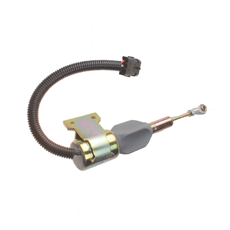 Direkter Ersatz für Komatsu Grader GD530A-2C GD530AW-2B GD530A-2C - 24V Stopp Solenoid 6733-81-9110 6733819110 GD530A-2C,GD530AW-2B,GD530A-2C