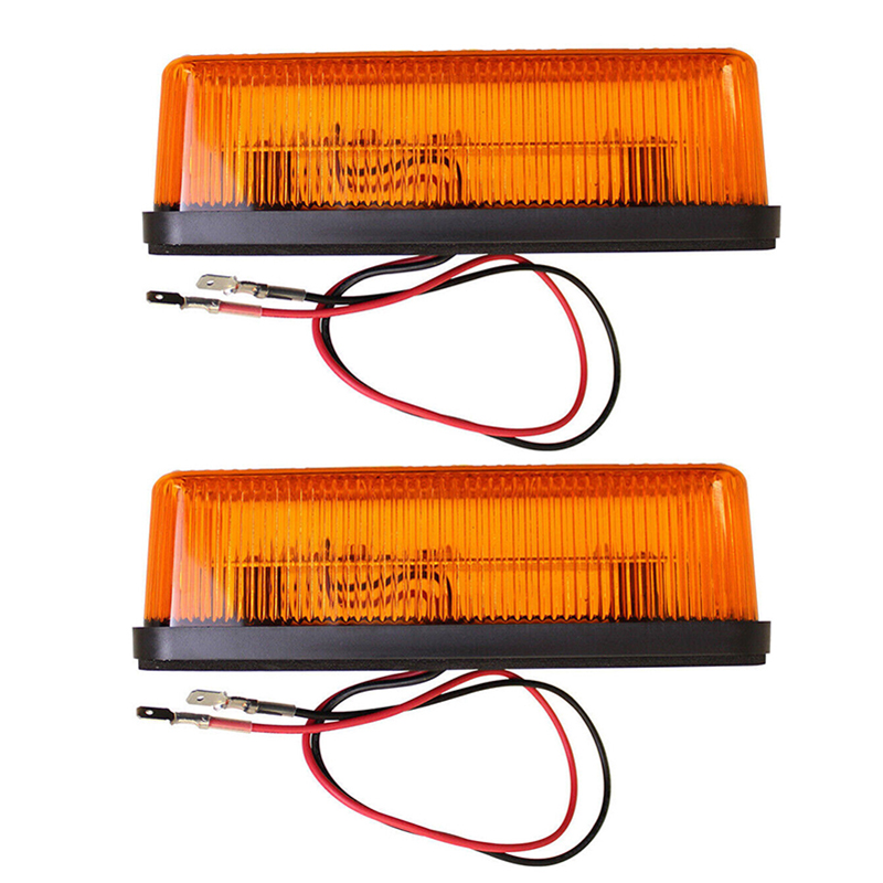 Optimiert für CASE 7110 7120 7130 7230 8910 MX100 9282 9384 986 1086 1586 5088 5288 5488 - 2Pcs LED Amber Light 92185C1 216044C91 216044C92 92260C1 130882C91 107324C91 V93104 V77050 9706415 86014019 86023276 86016518 86012669 87053368 83977683 8770630 144