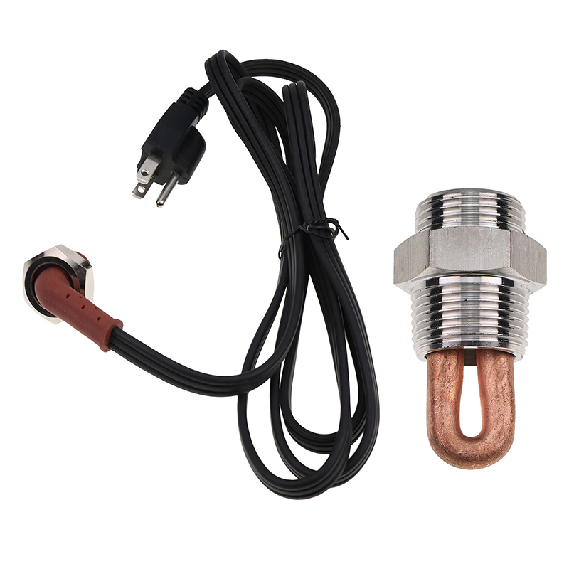 Ma?geschneidert für Massey Ferguson Traktor 255 285 1080 1085 302 304 365 3265 - 3/4NPT 400W 120V Motor Block Heater 11409 0806R 50, 60, 70, 730, 65, 165, 255, 285, 1080, 1085, 90, 302, 304, 365, 3265