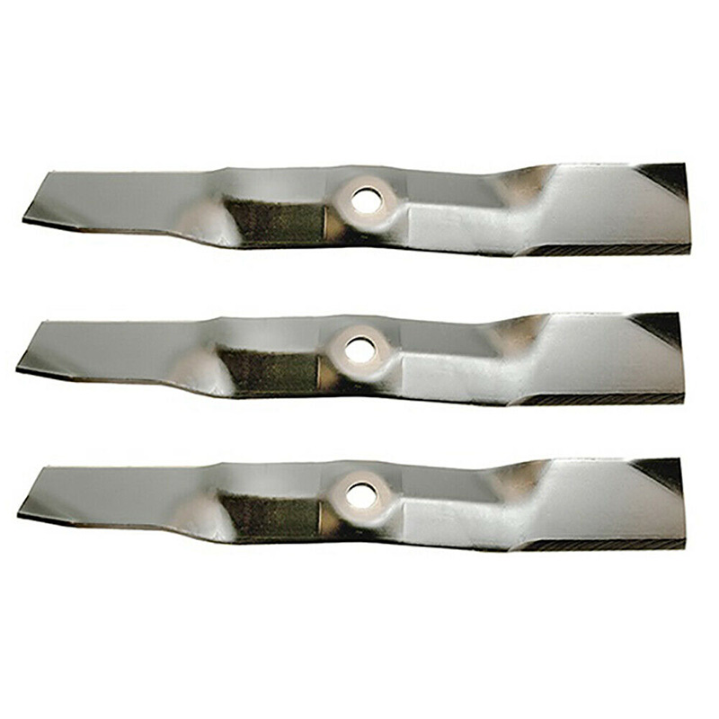 kompatibel mit John Deere Traktor GT225 GT235 GT245 GX255 GX325 GX335 GX345 - 3 PCS Blade M127500 M127673 M145476 10291 50-4442 596-354 504442 596354 325,335,345,355D,LT166,LT180,TL190,LX266,LX277,LX277AWS,LX279,LX280AWS,LX289, GT225,GT235,GT235E,GT245,GX