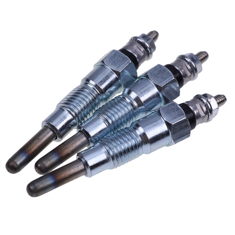 Perfekt für Hinomoto Traktor E1804 E2002 E2004 E2302 E2304 - 3 Stk Glow Plug 6101-8321-00 0-250-202-014 CH161 0-250-202-015 0-250-202-016 0-250-202-017 0-250-202-077 0-250-202-077 0-250-202-110 B1VPF3720 CH102 CH129 Y-103V 02250202014 02250202015 02250202