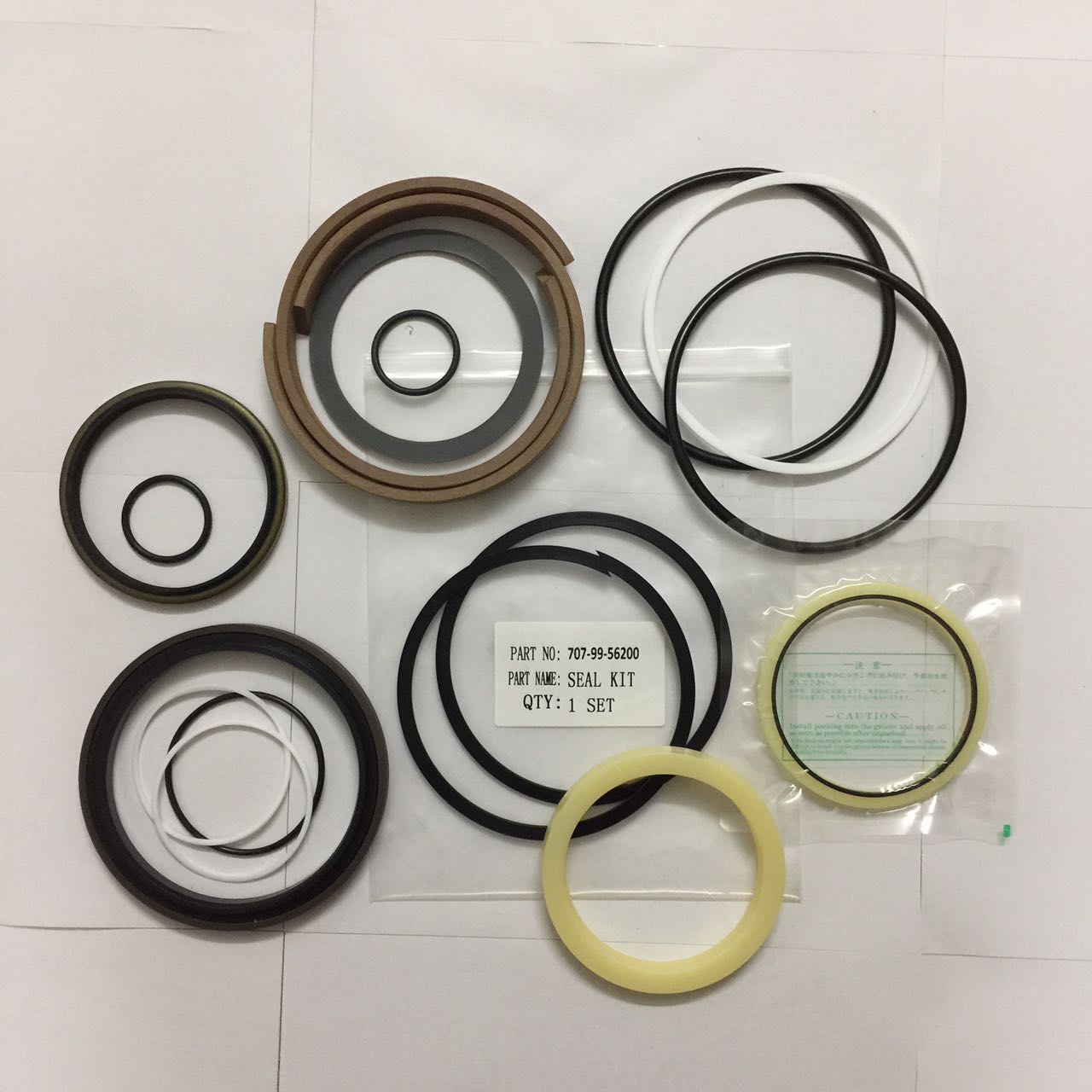 Kompatibel mit Komatsu Bagger PC750-6 Bottom Dump Zylinder Seal Kit 707-99-56200