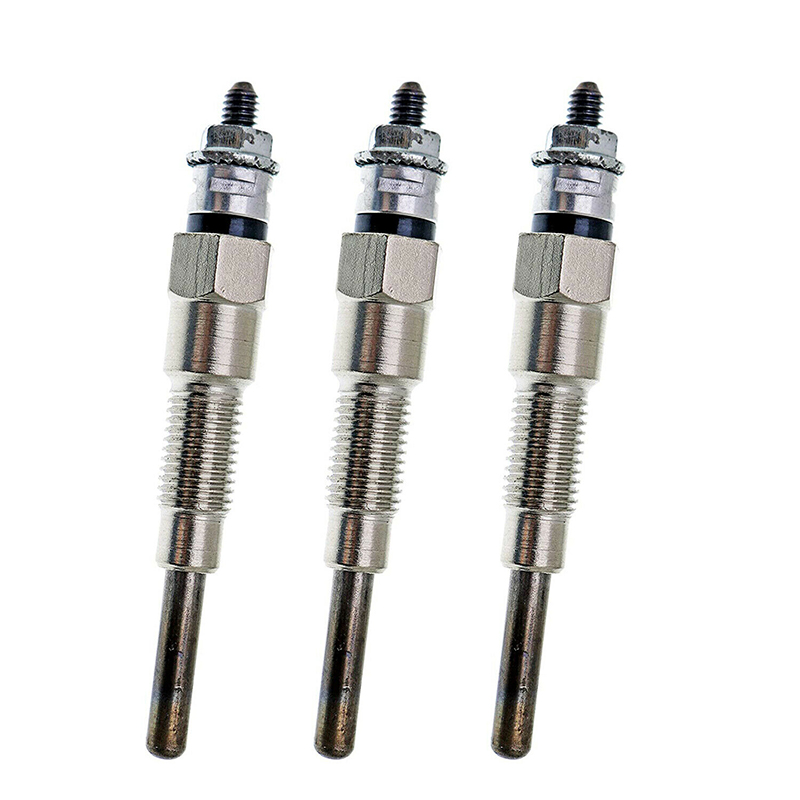kompatibel mit Kubota Motor D640 D722 D782 D902 D905 D1005 D1105 D1305 D1505 Z402 Z482 Z602 - 3Pcs Glow Plug 16851-65510 16851-65512 16854-65512 1685165510 1685165512 1685465510 1685465512 B1700D, B1700HSD, B1700HSD, B21, B2100D, B2100HSD, B2100HSD, B2100