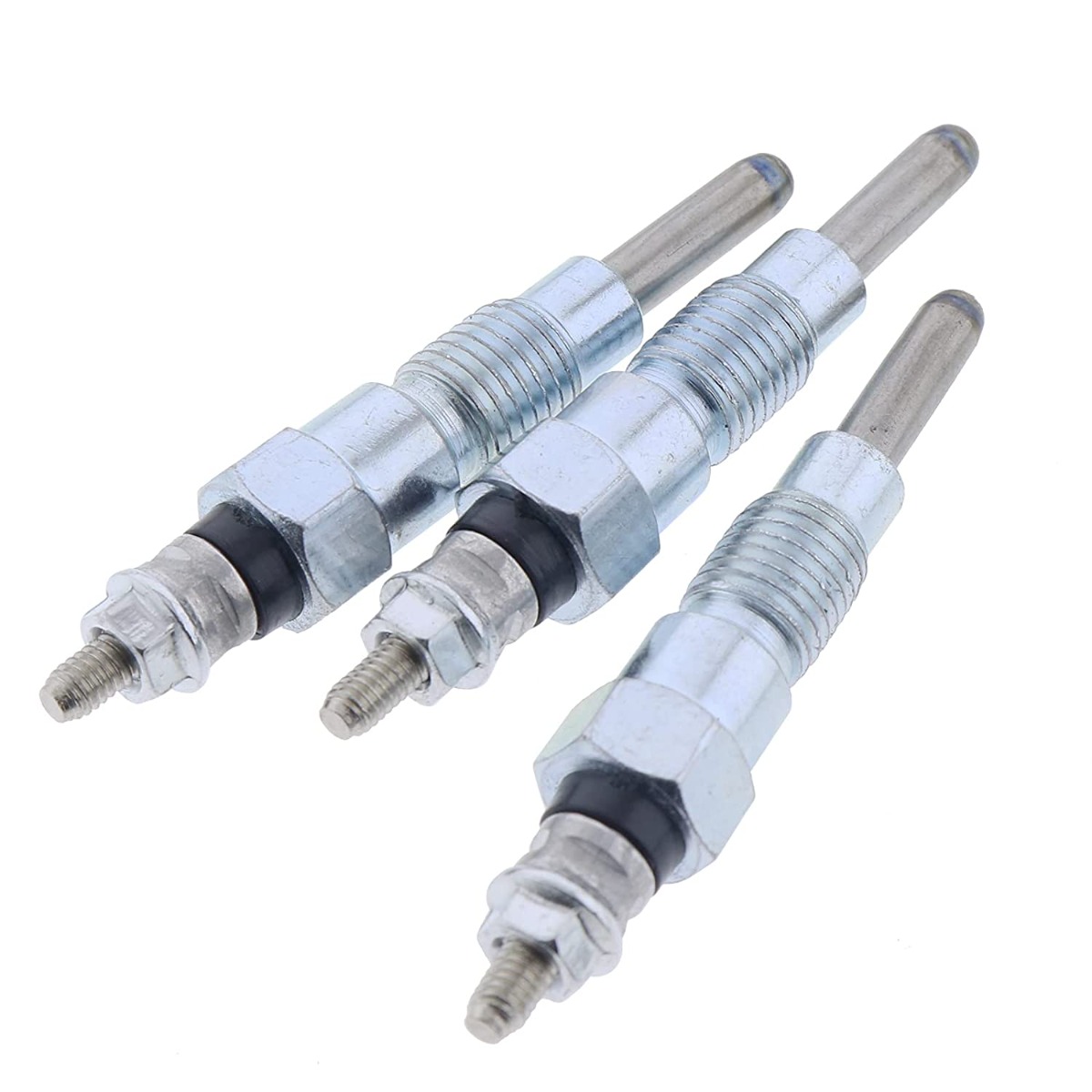 Funktioniert gut mit Yanmar Motor 3TNV76 3TNM74 3TNV70 John Deere 2305 2320 850D 2030A 1023E 1025R 1026R 2025R - 3pcs Glow Plugs MIU802457 M811937 1023E,1025R,1026R,2025R,2305,2320,855D,2030A,4X2,4X4,6X4