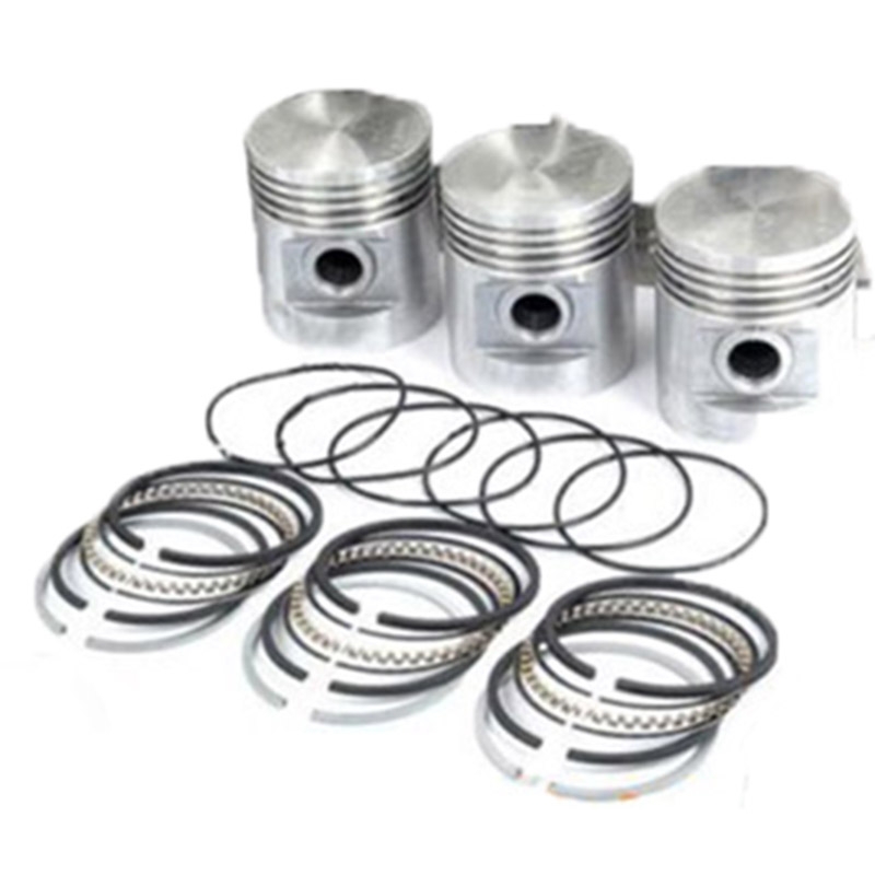 Hergestellt für Yanmar VIO20 B2U Motor - 3TNE68 3TNE68C 3D68E 3TNE68L Kolben Bausatz mit Ringsatz 119226-77650 11922677650 VIO20,B2U