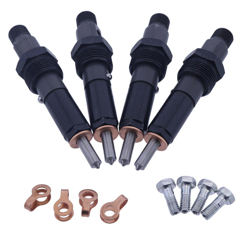 Funktioniert gut mit Cummins Motor 4B3.9 4BTA3.9 - 4 PCS Kraftstoffinjektor 3349084 3802978 4089267 ISB QSB