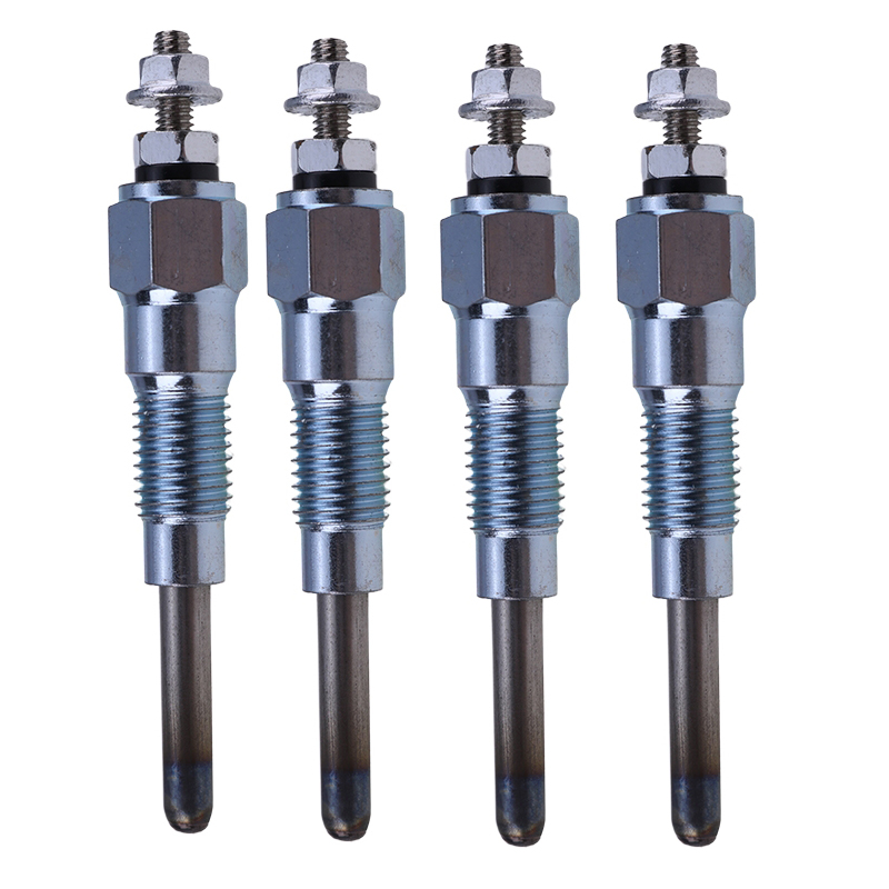 Kompatibel mit Perkins Motor 4.154 Serie 200 Gehl Skid Steer Loader 6625 SL6625 - 4 PCS Glow Plug 16241-6551 162416551 6625, SL6625