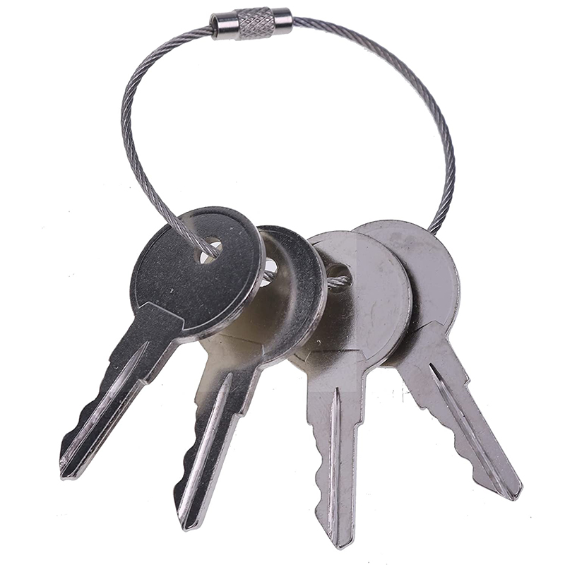 Direkter Ersatz für verschiedene Schl?sser RV Campers Cabinet Türen T-Handles Pickup Shells Tool Boxes Trash Laundry Chutes Sprinkler Controller - 4 Stück Universal Keys 20-0101 CH751 751CH SOU PK 10 01 200101 SOUPK1001