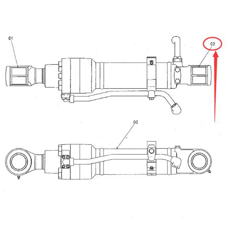 Perfekt für John Deere Bagger 120D 130G 135D 135D 350DLC 270DLC 85D 350GLC 210G 120C 85G - Bucket Zylinder Komponenten Bushing 4365897 120D, 200CLC, 240DLC, 290GLC, 130G, 200DLC, 135D, 250GLC, 230CLC, 135G, 270CLC, 135C, 350DLC, 270DLC, 85D, 350GLC, 210G,