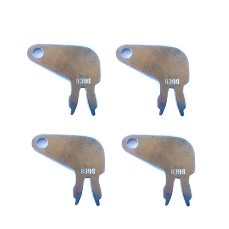 Funktioniert gut mit Caterpillar - (4) Master Disconnect Key Heavy Equipment # 8398 Ersetzen Sie 8H-5306
