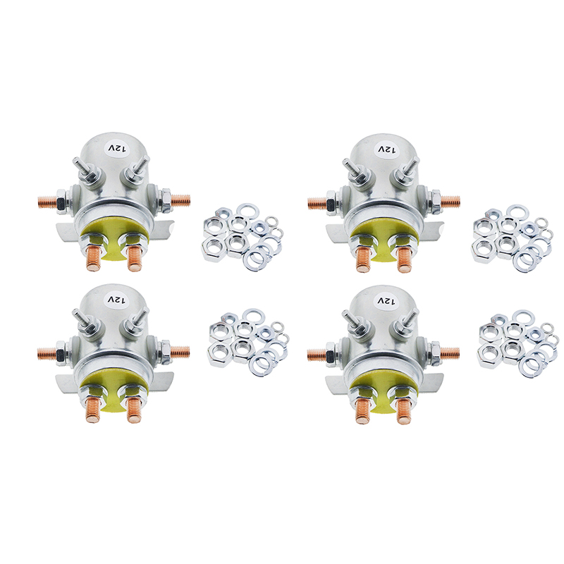 Erstellt für Autocrane Boom Winch - 4Pcs 12V 6-Terminal Continuous Duty Switch Relay Solenoid 5118840 5051189 511894 SO51188