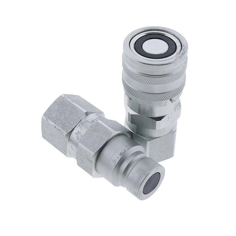 kompatibel mit Bobcat Skid Steer Loader 463 553 773 753 763 853 7753 5/8" SAE Flat Face Hydraulic Quick Connect Coupler Set 4.635.537,737.537,630.000.000