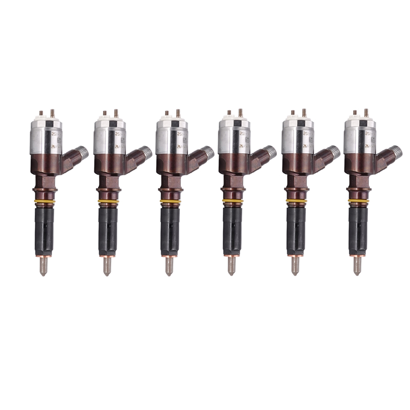 Hergestellt für Caterpillar CAT Engine C6.6 - 6 Stk Kraftstoff-Injector 10R-7666 266-4489 282-0470 276-8270 293-9570 321-1070 2768270 2820470 2939570 3211070 10R7666 2664489 CA2768270 CA2820470 CA293570 CA3211070 CA10R7666 CA266489