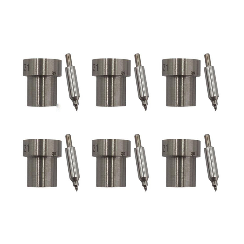 Perfekter Ersatz für Nissan Motor TD25 TD27 KA24DE - 6 Stk Kraftstoffinjektoren Nozzle 093400-8220 105007-1210 DN0PDN121 1050071210 0934008220 9432610199 DNOPDN121 KA24E SD23 SD25 TD25TI YD25DDTI Z20 Z24 Z24I QD32ETI QD32 TD42 TD42T TD27TI QD32TI NA20S TD