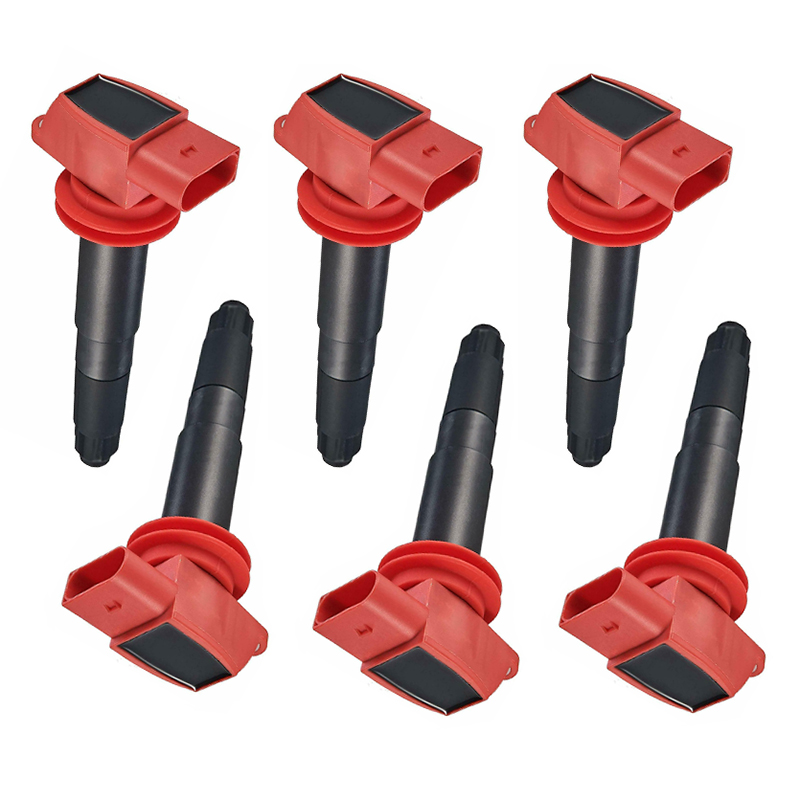 Perfekter Ersatz für 08-14 Porsche Cayenne 10-16 Panamera V6 V8 - 6 PCS Zündspulen 94860210411 0040102006 94860210414 Cayenne 10-16, Panamera V6, V8