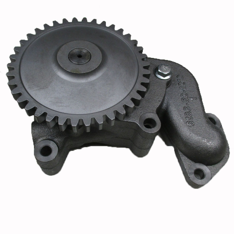 Kompatibel mit Komatsu Bagger PC220-3 PC200-1 PC200-3 Motor 6D105 ?lpumpe 6136-52-1210 PC220-3,PC200-1,PC200-3