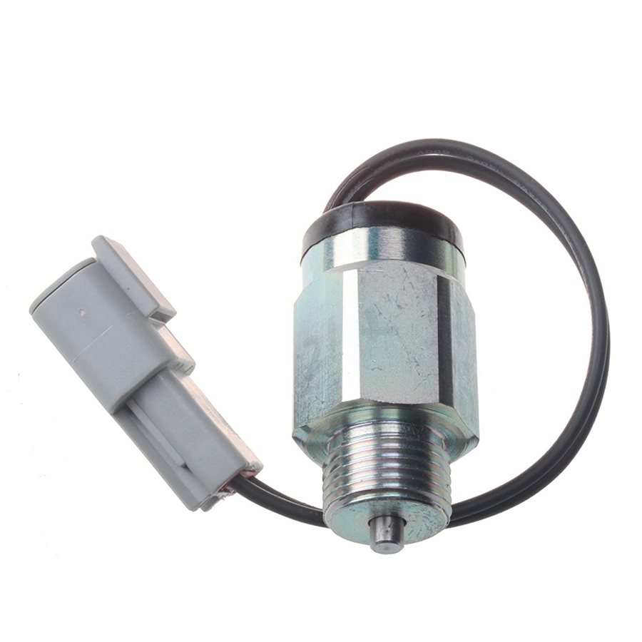 Ingenieur für Bobcat T110 T140 T180 T200 T250 T300 T320 T550 T590 T630 T650 T770 T870 - Spool Lock Fuel Shut Off Solenoid 6676029 6677383 296 T110,T140,T180,T190,T200,T250,T300,T320,T550,T590,T630,T650,T750,T770,T870