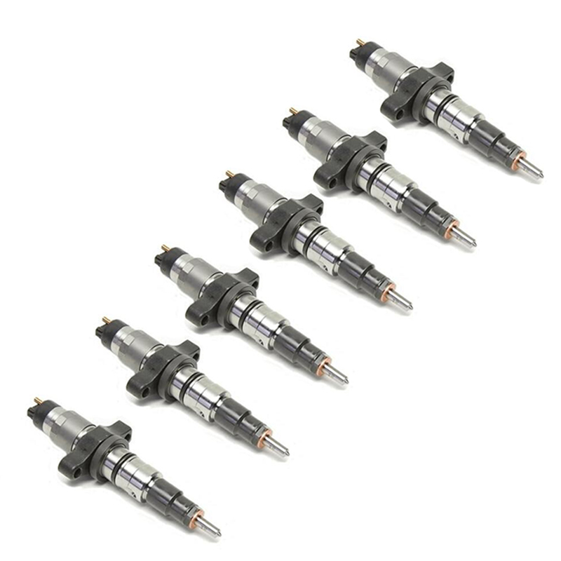 Ma?geschneidert für Bosch - 6PCS Kraftstoffinjektor 0445120157 0445 120 157 504255185 0986435564 5042551850 500060418 0 986 435 564 Cursor 9 T8, T9