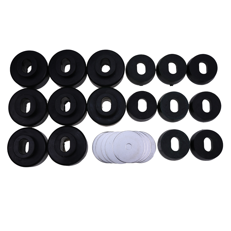 Geeignet für Chevy Silverado - Sierra 1500/2500 2WD/4WD 1999-2014 - 7-141 K?rper und Cab Mount Bushing Bausatz APTOOLS-152 APTOOLS152 7141 15.002.500