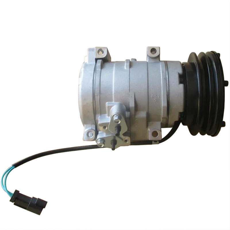Kompatibel mit Caterpillar CAT Engine 3054 3054T 3064 3066 3126 Bagger 312C 315C 318C 320C 322C 307D 313D - Denso 10S17C A/C Kompressor 231-6984 CA2316984 176-1895 CA176-1895 1761895 201-3837 CA201-3837 2013837 245-7781 2457781 CA2457781 2597244 CA2597244