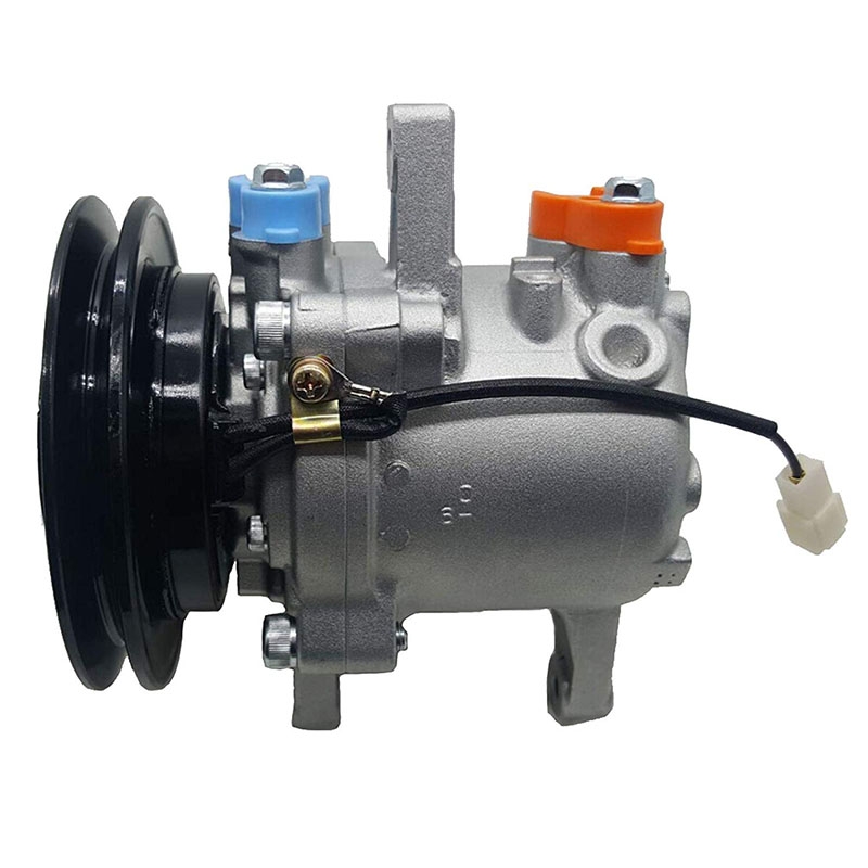 Kompatibel mit A/c Kompressor sv07e 3c581-97590 Kubota m108s m5040 m6040 m7040 m8540 3C581-97590 3C58197590 KX080, KX080-3MC, KX080-3S, M100XDC, M108SDC, M110XDC, M6040DHC, M7040DHC, M7040FC, M8540DCN, M8540DHC, M8540DTNQPC, M9540DHC, M9540DHC-DS