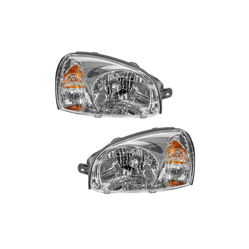 Direkter Ersatz für Hyundai Santa Fe 2003-2006 - Ein Paar linker und rechter Scheinwerfer HY2502134 HY2503134 92101-26251 9210126251 92102-26251 9210226251
